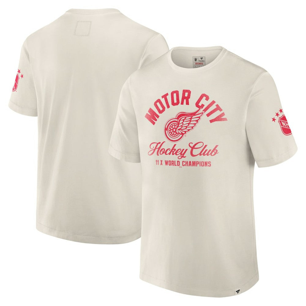 Detroit Red Wings Fanatics Decades Collection Timeless T-Shirt - White - NHL