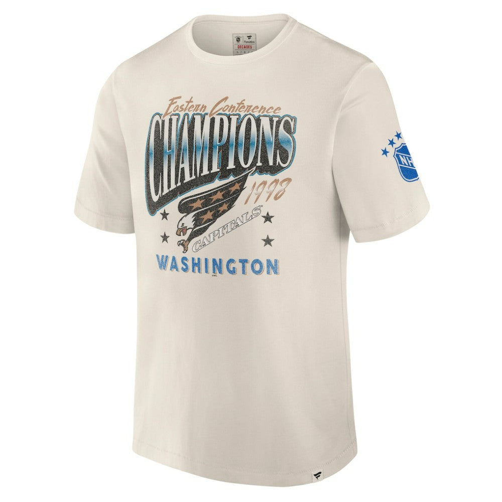 Washington Capitals Fanatics Decades Collection Timeless T-Shirt - White - NHL