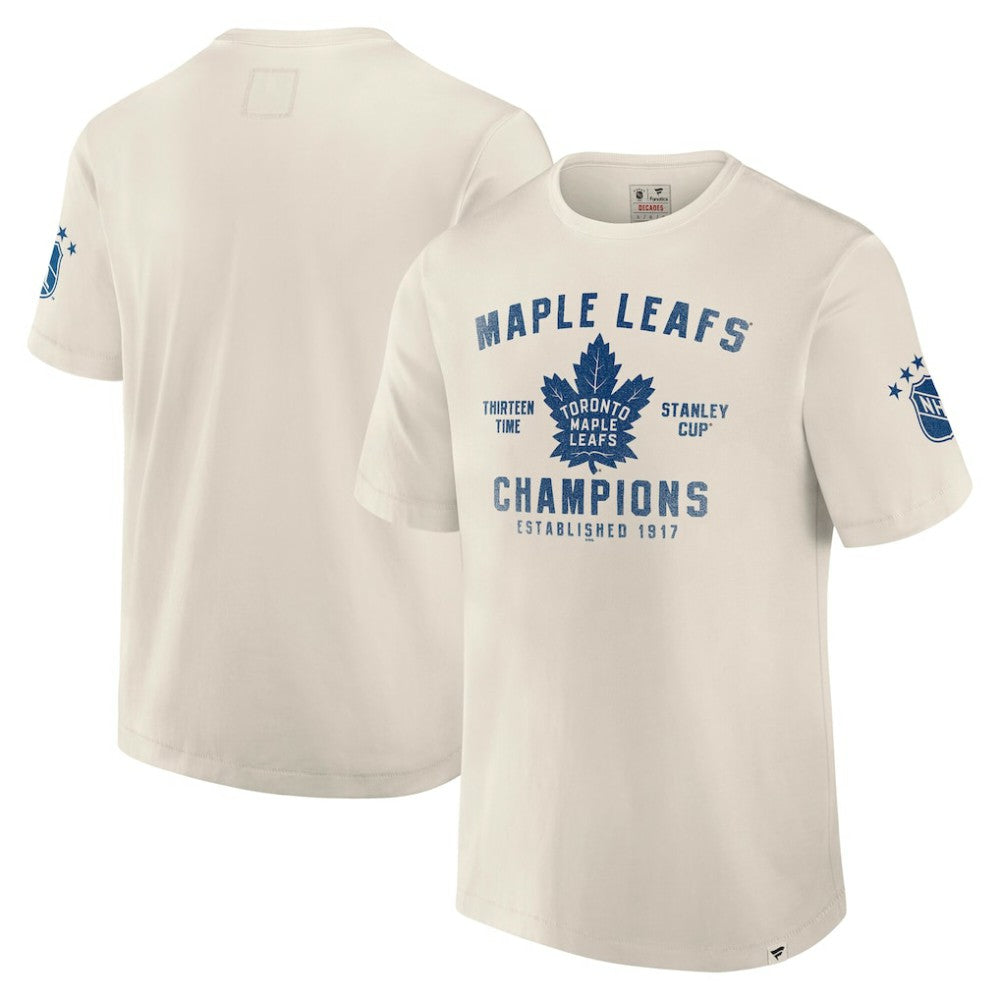 Toronto Maple Leafs Fanatics Decades Collection Timeless T-Shirt - White - NHL