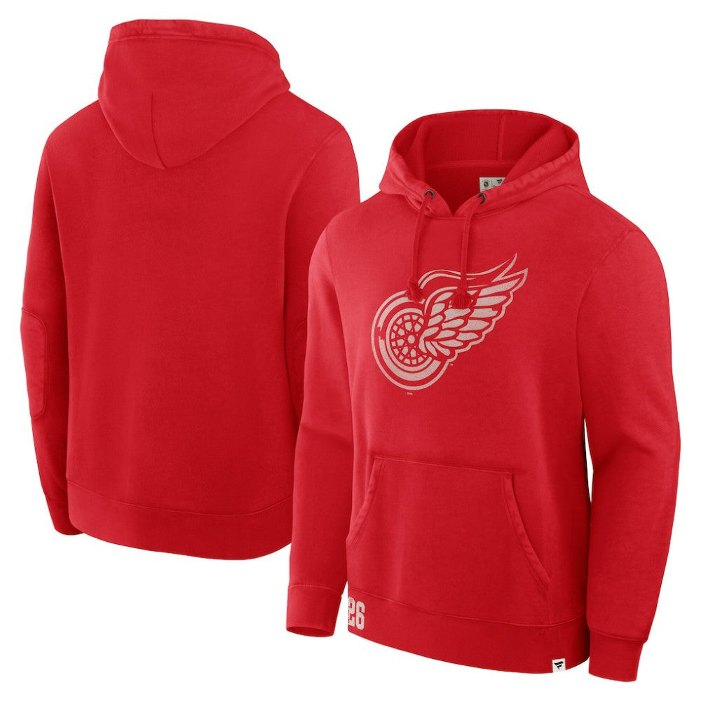 Detroit Red Wings Fanatics Decades Collection Tradition Hoodie - Red - NHL