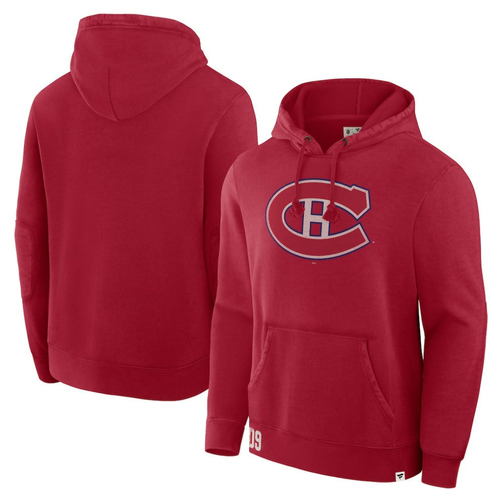 Montreal Canadiens Fanatics Decades Collection Tradition Hoodie - Red - NHL