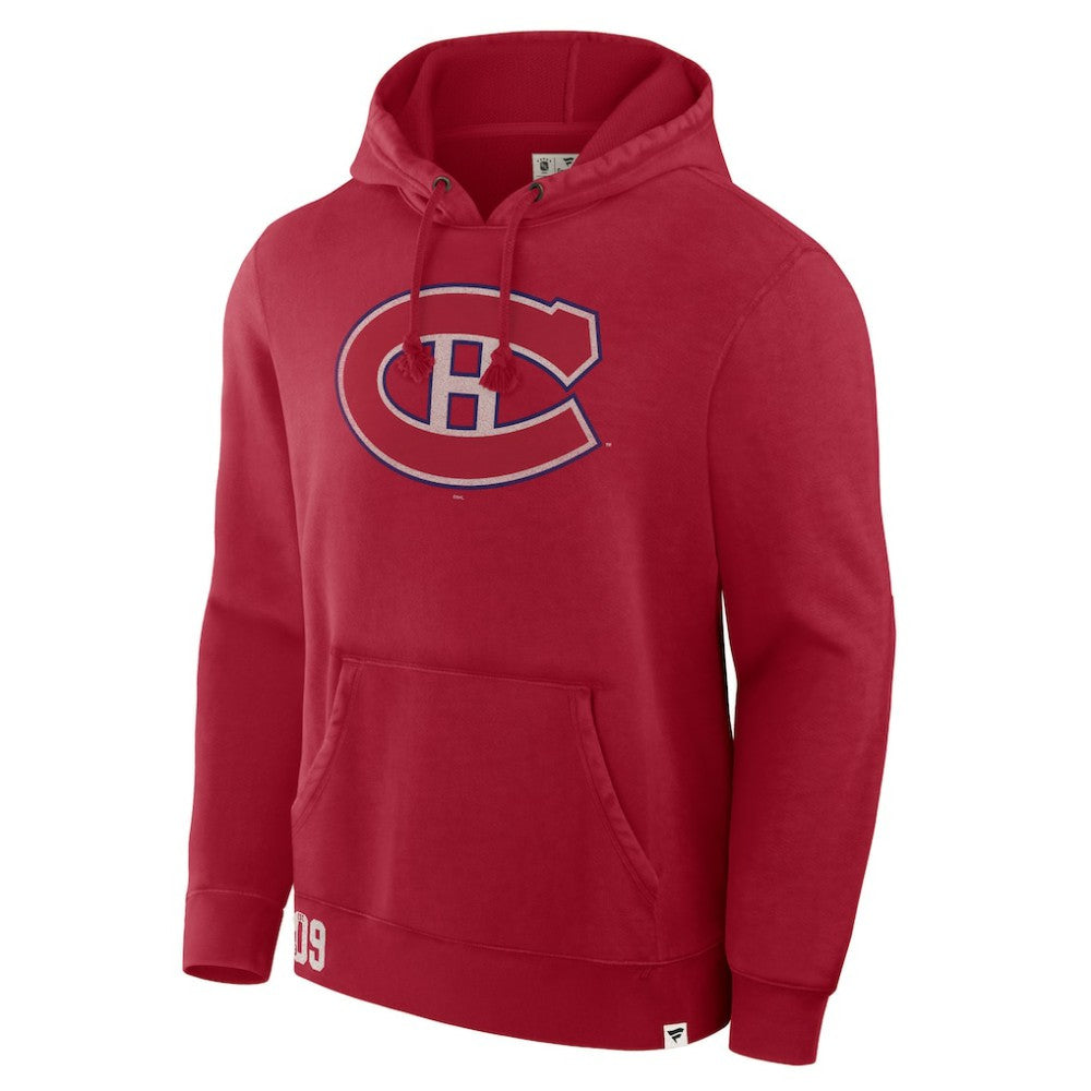Montreal Canadiens Fanatics Decades Collection Tradition Hoodie - Red - NHL