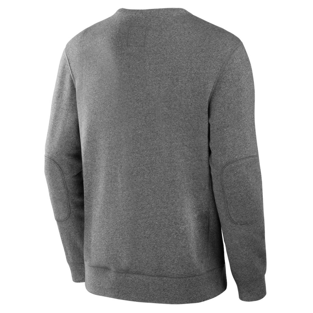Edmonton Oilers Fanatics Decades Collection Legendary Fleece Pullover Sweatshirt - Heather Gray - NHL