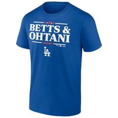 Mookie Betts & Shohei Ohtani Los Angeles Dodgers Election Player T-Shirt - MLB