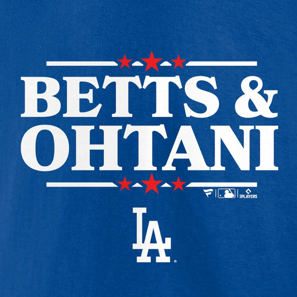 Mookie Betts & Shohei Ohtani Los Angeles Dodgers Election Player T-Shirt - MLB
