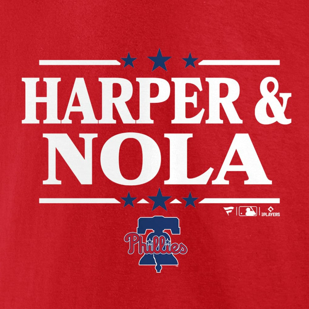 Aaron Nola & Bryce Harper Philadelphia Phillies Election Team T-Shirt - MLB