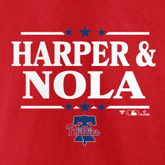 Aaron Nola & Bryce Harper Philadelphia Phillies Election Team T-Shirt - MLB