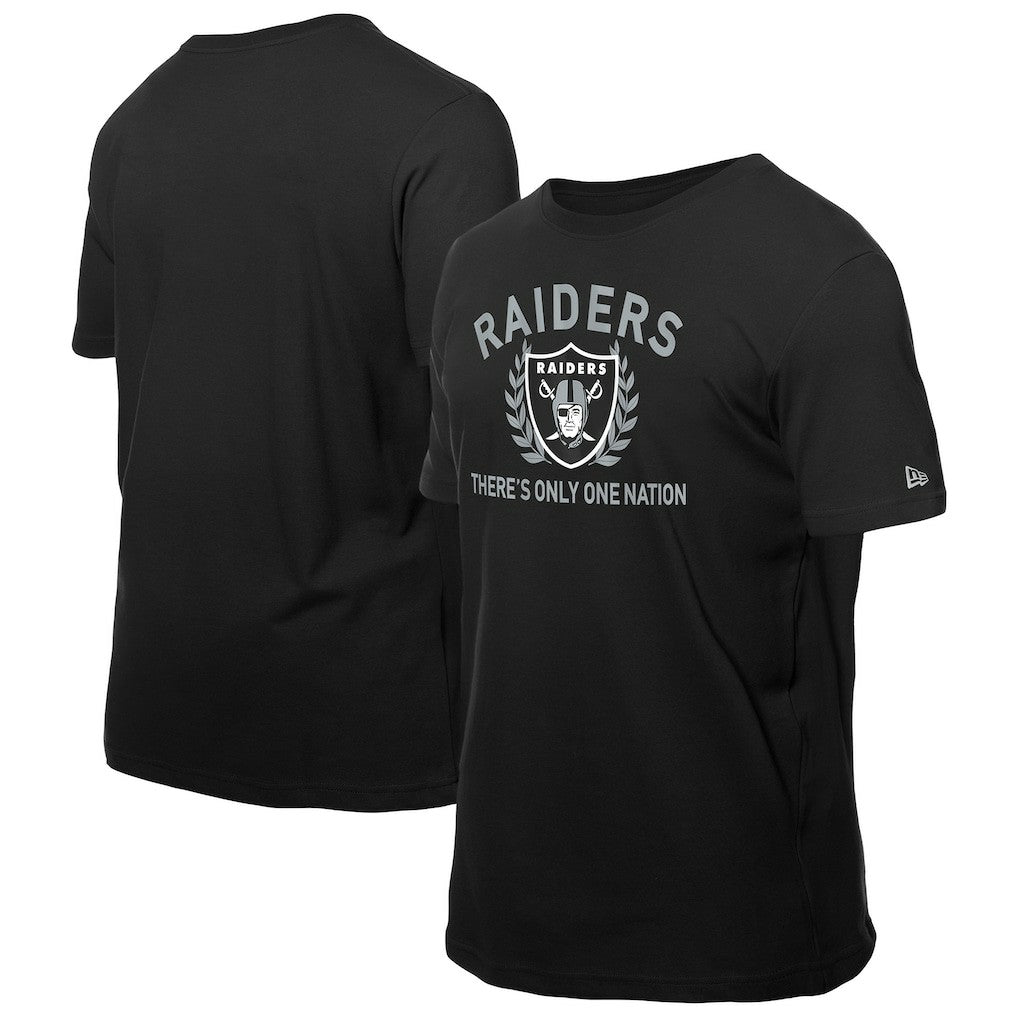 Las Vegas Raiders New Era 2025 NFL Draft T-Shirt Black | NFL