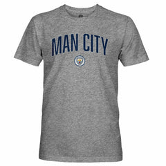 Manchester City 1863FC Wordmark Retro Tri-Blend T-Shirt Heather Gray - FIFA World CUP