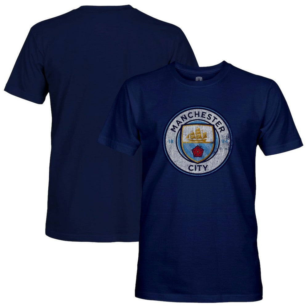 Manchester City 1863FC Badge T-Shirt Navy - FIFA World CUP