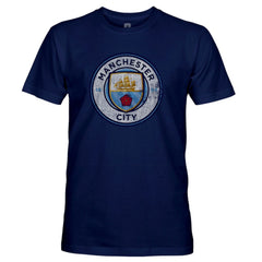 Manchester City 1863FC Badge T-Shirt Navy - FIFA World CUP