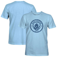 Manchester City 1863FC Mono Badge T-Shirt Sky Blue - FIFA World CUP