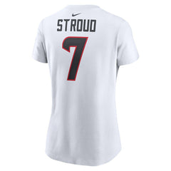 C.J. Stroud Houston Texans Women's Player Name & Number T-Shirt White | Nike for Sale