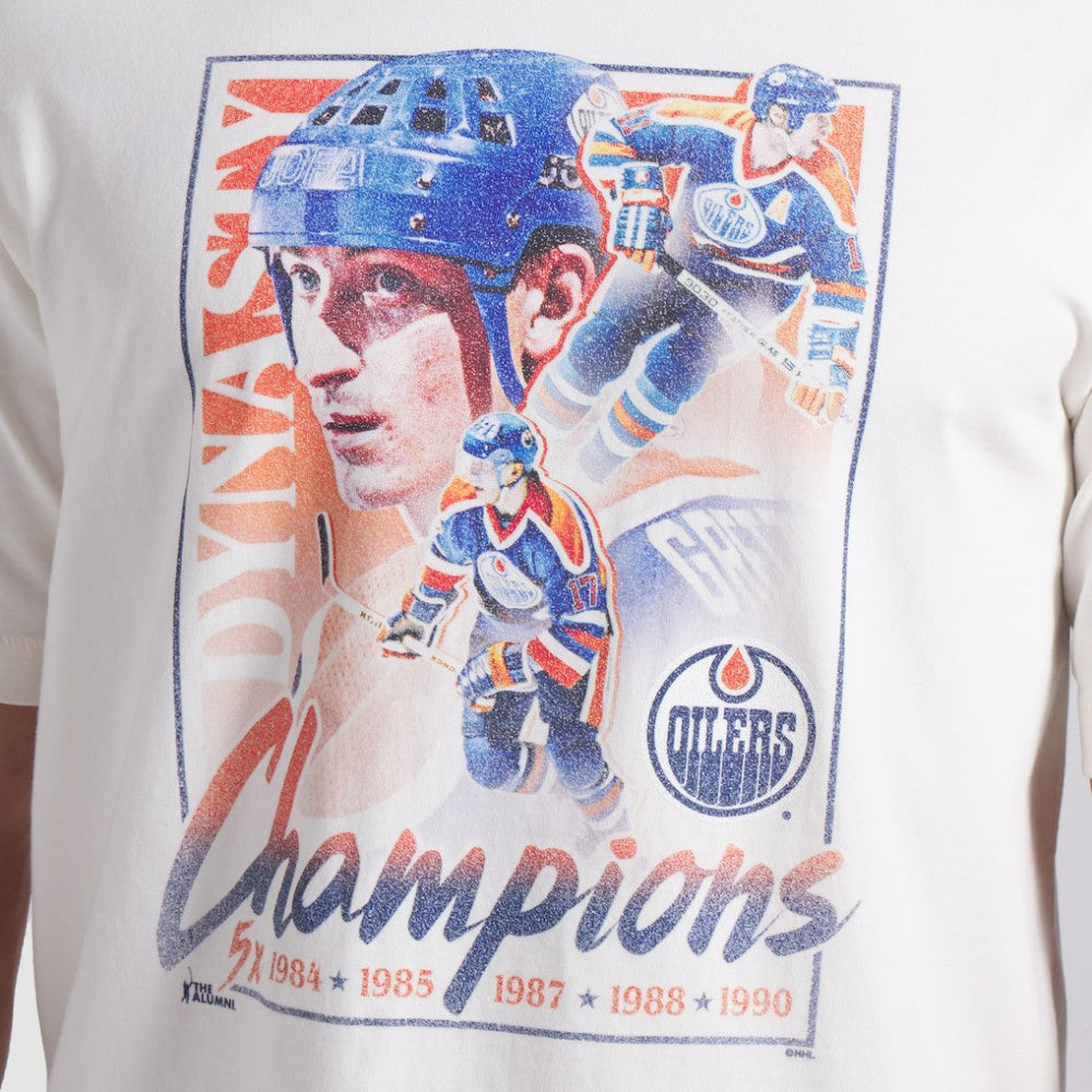 Edmonton Oilers Fanatics Decades Collection Timeless T-Shirt - White - NHL
