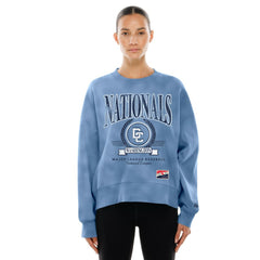 Washington Nationals New Era Women's 2025 City Connect Pullover Sweatshirt - MLB