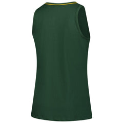 Green Bay Packers Logo Athletic Women's Plus Size Stellar Win V-Neck Tank Top Green | NFL