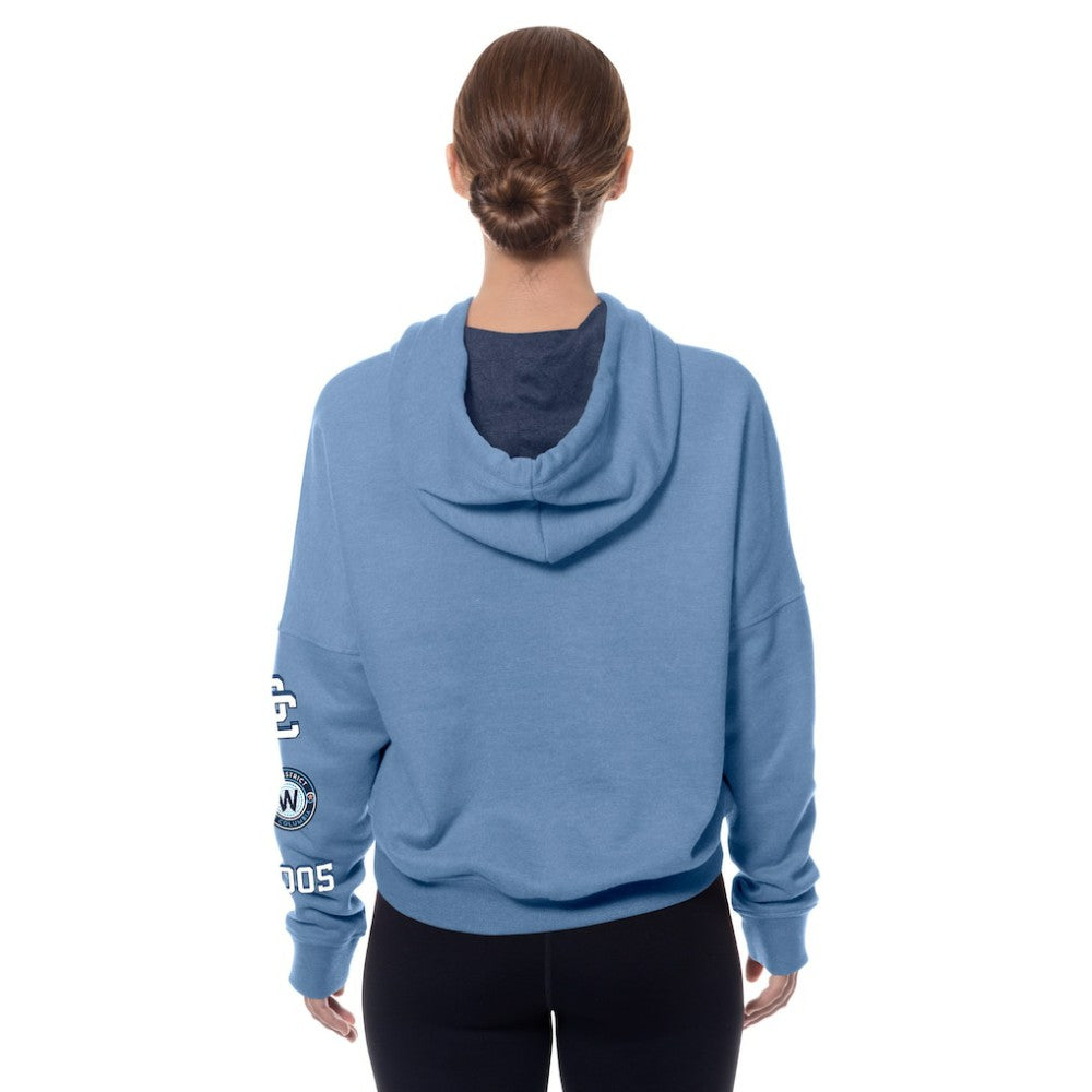 Washington Nationals New Era Women's 2025 City Connect Pullover Hoodie - MLB