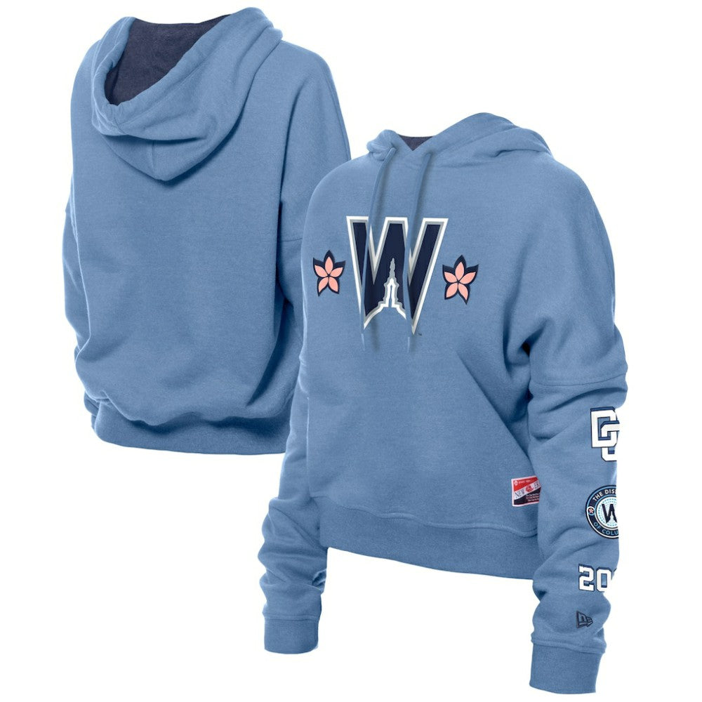 Washington Nationals New Era Women's 2025 City Connect Pullover Hoodie - MLB