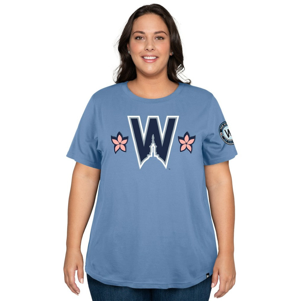 Washington Nationals New Era Women's 2025 City Connect Plus Size T-Shirt - MLB