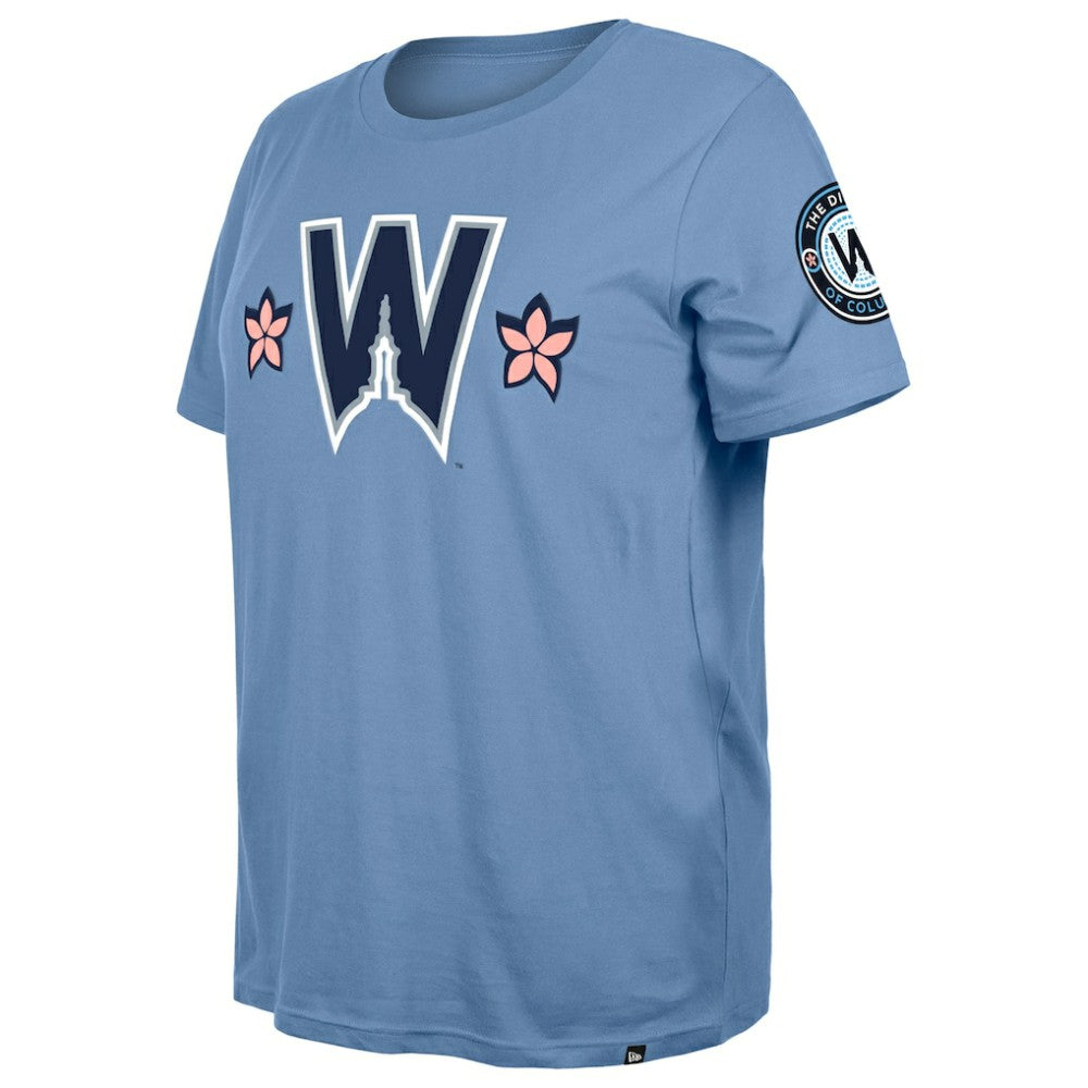 Washington Nationals New Era Women's 2025 City Connect Plus Size T-Shirt - MLB