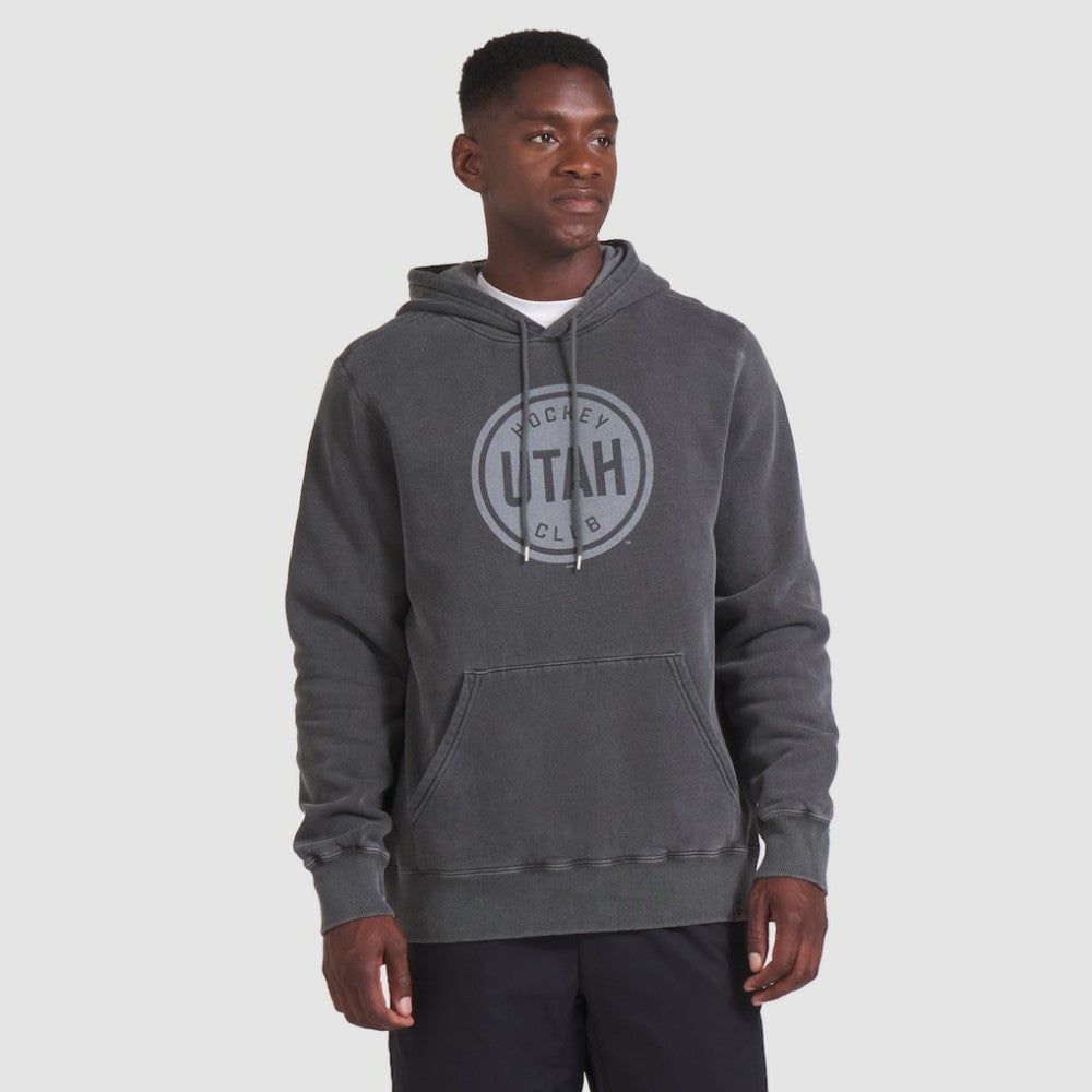 Utah Mammoth Fanatics Redwood Dark Pullover Hoodie - Black - NHL