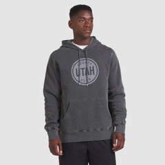 Utah Mammoth Fanatics Redwood Dark Pullover Hoodie - Black - NHL