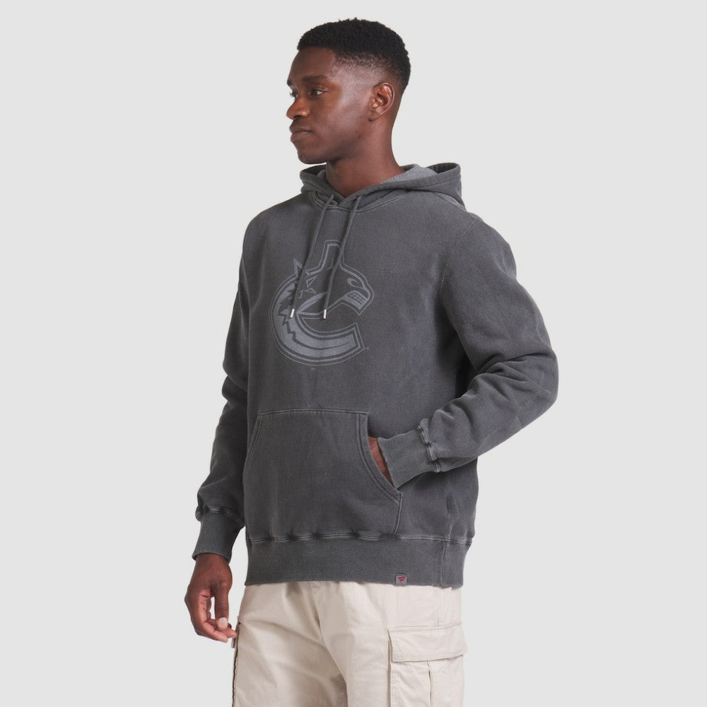 Vancouver Canucks Fanatics Made in Canada Pullover Hoodie - Black - NHL