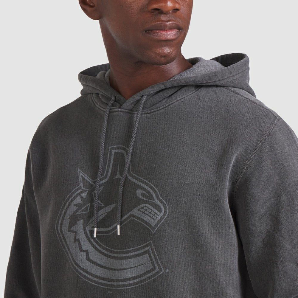Vancouver Canucks Fanatics Made in Canada Pullover Hoodie - Black - NHL