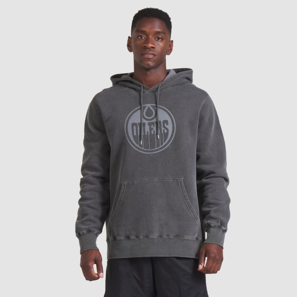 Edmonton Oilers Fanatics Made in Canada Pullover Hoodie - Black - NHL