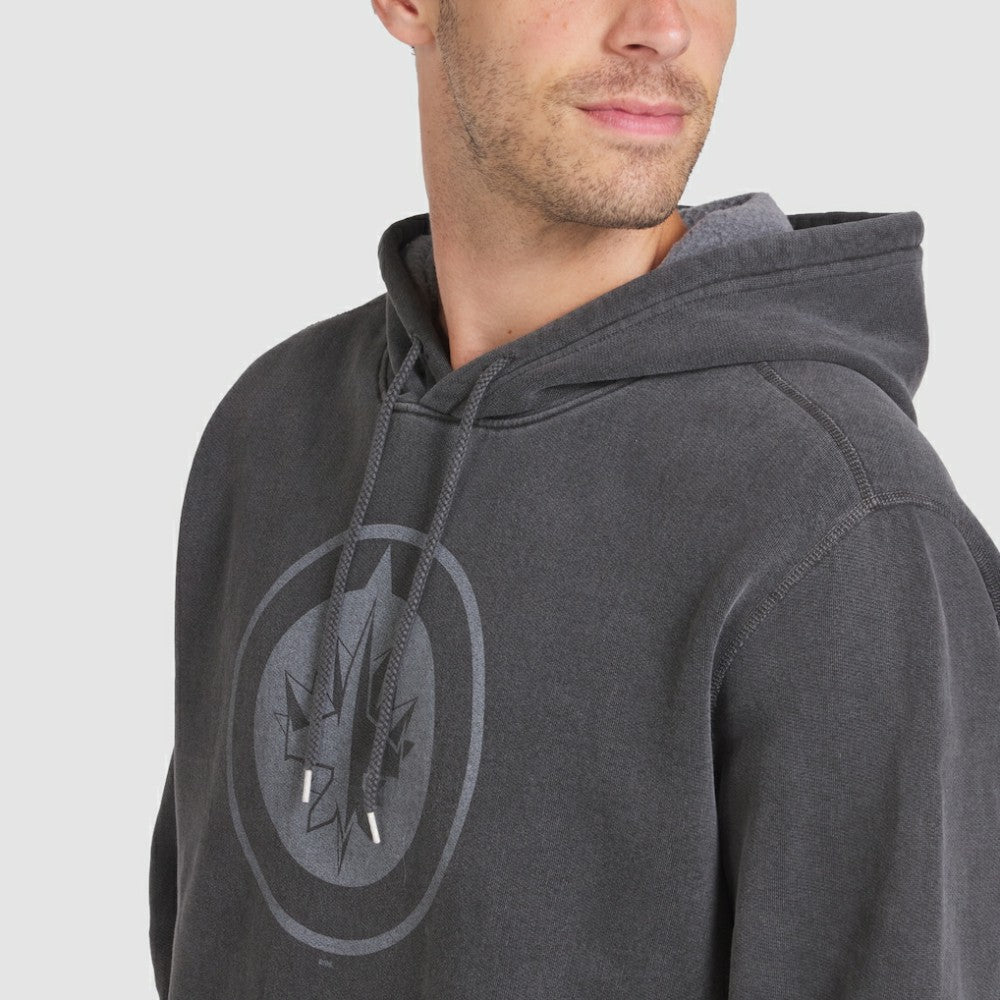 Winnipeg Jets Fanatics Made in Canada Pullover Hoodie - Black - NHL