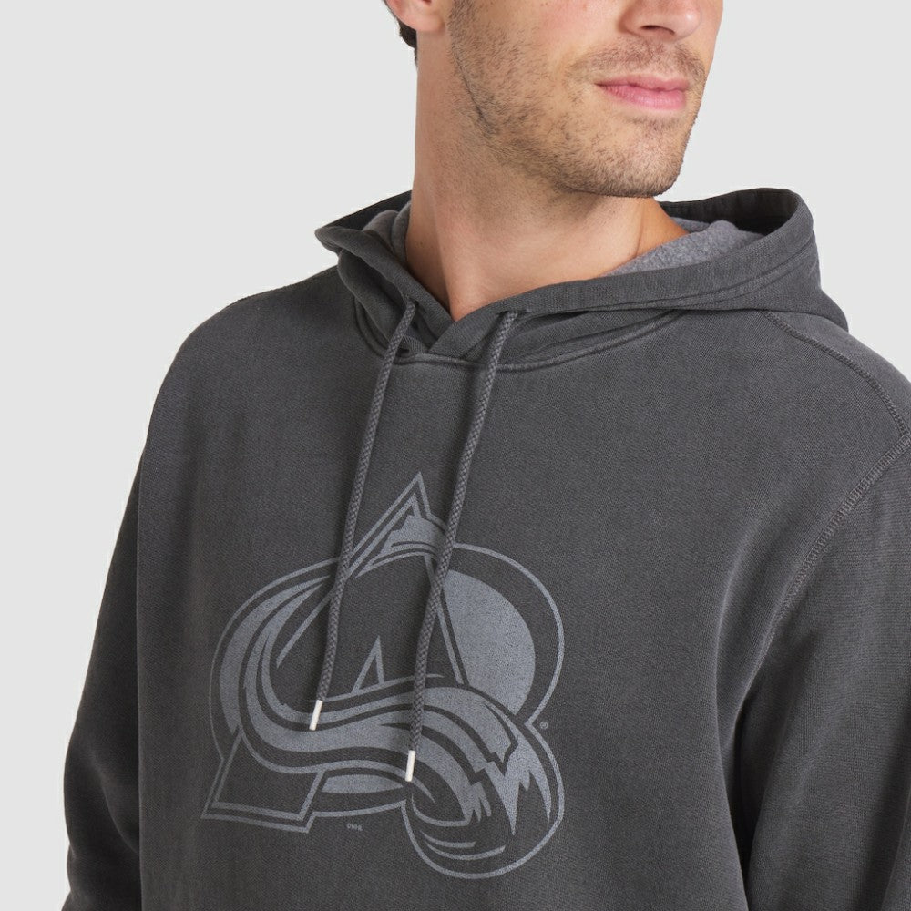 Colorado Avalanche Fanatics Made in Canada Pullover Hoodie - Black - NHL