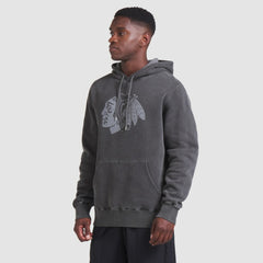 Chicago Blackhawks Fanatics Made in Canada Pullover Hoodie - Black - NHL