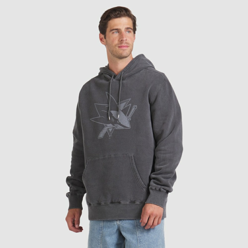 San Jose Sharks Fanatics Made in Canada Pullover Hoodie - Black - NHL