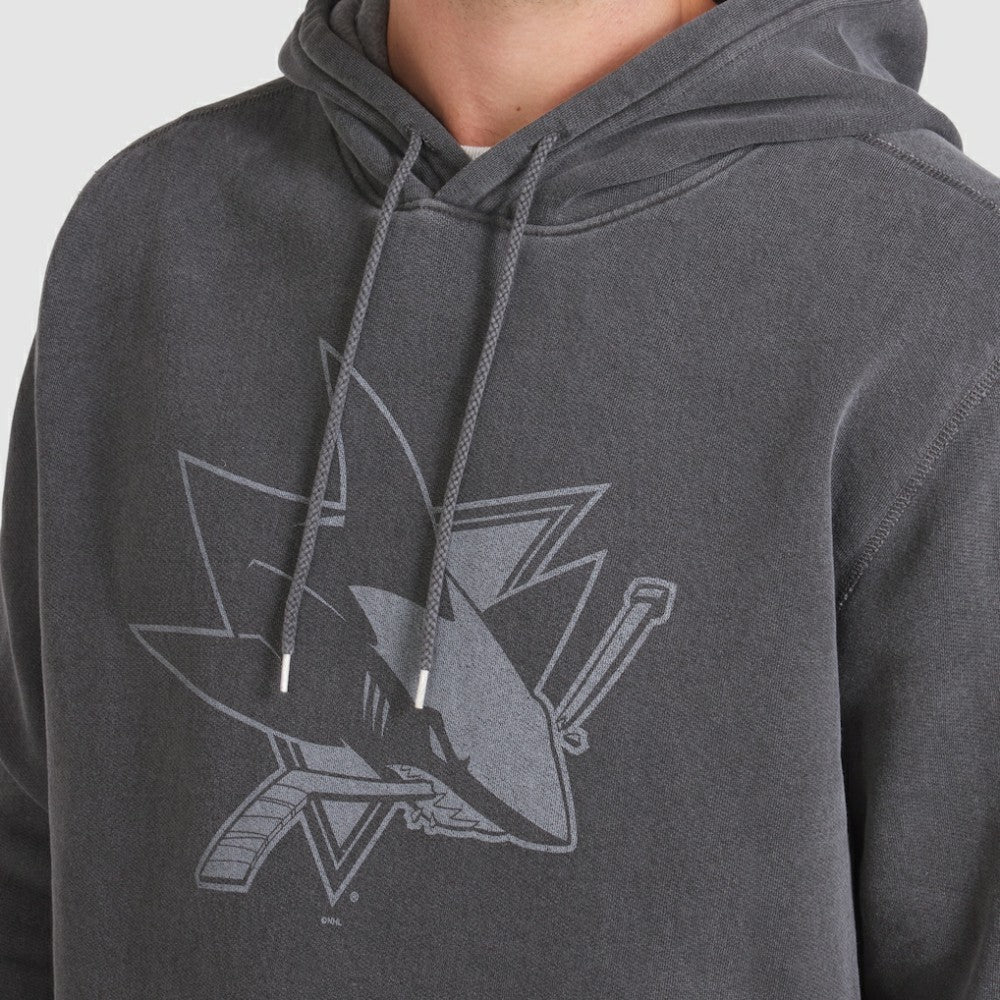 San Jose Sharks Fanatics Made in Canada Pullover Hoodie - Black - NHL