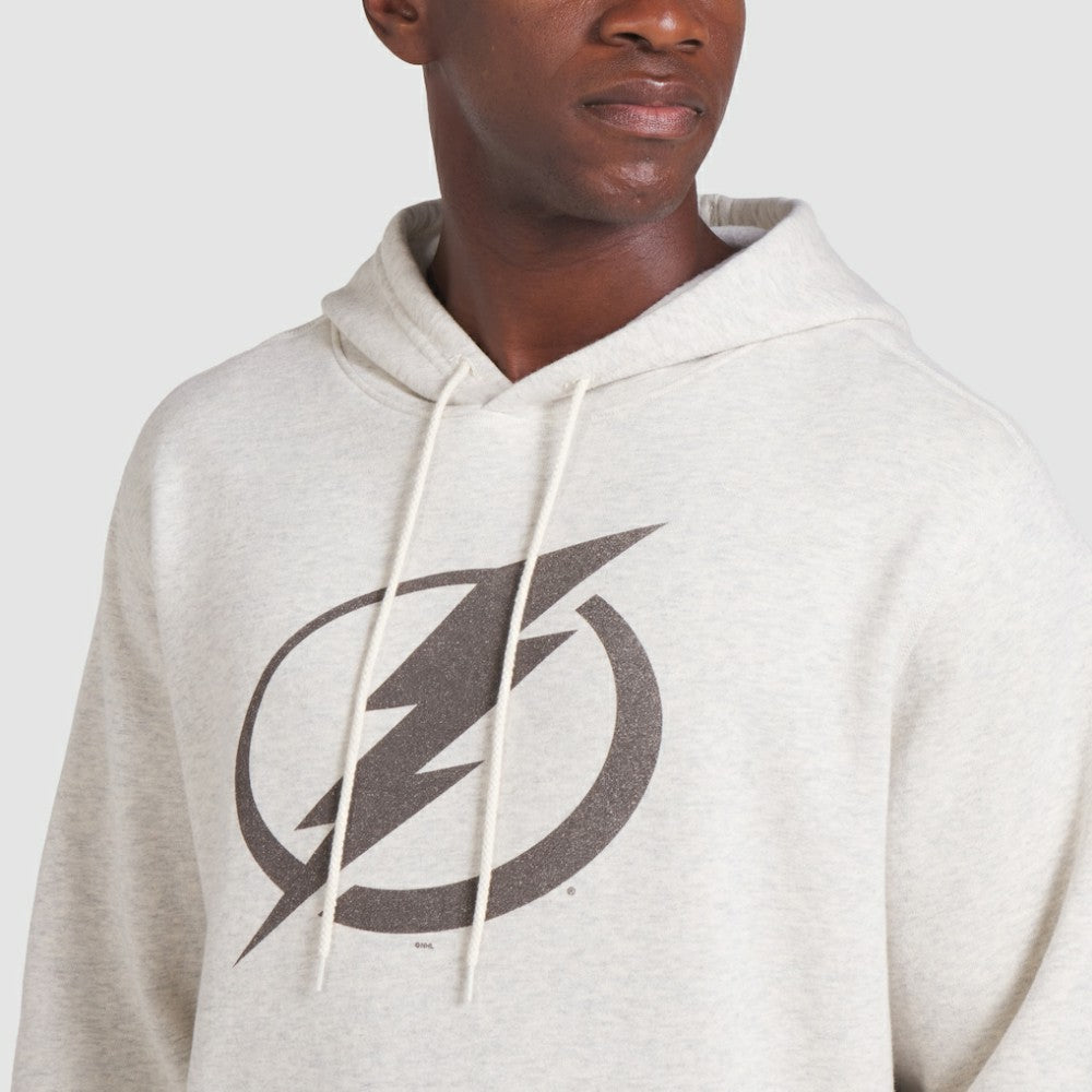 Tampa Bay Lightning Fanatics Made in Canada Pullover Hoodie - Cream - NHL