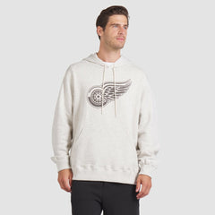 Detroit Red Wings Fanatics Made in Canada Pullover Hoodie - Cream - NHL