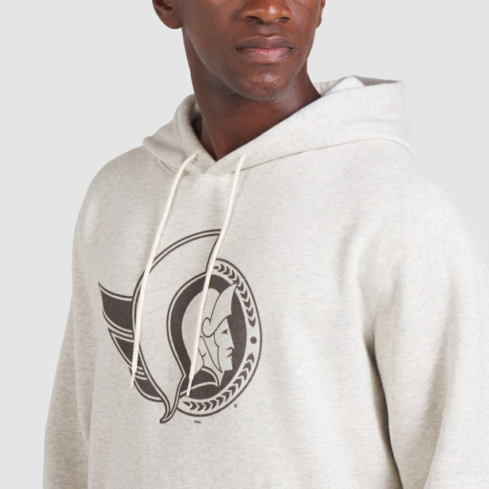 Ottawa Senators Fanatics Made in Canada Pullover Hoodie - Cream - NHL