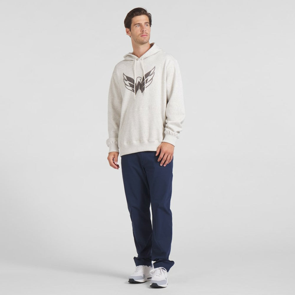 Washington Capitals Fanatics Made in Canada Pullover Hoodie - Cream - NHL