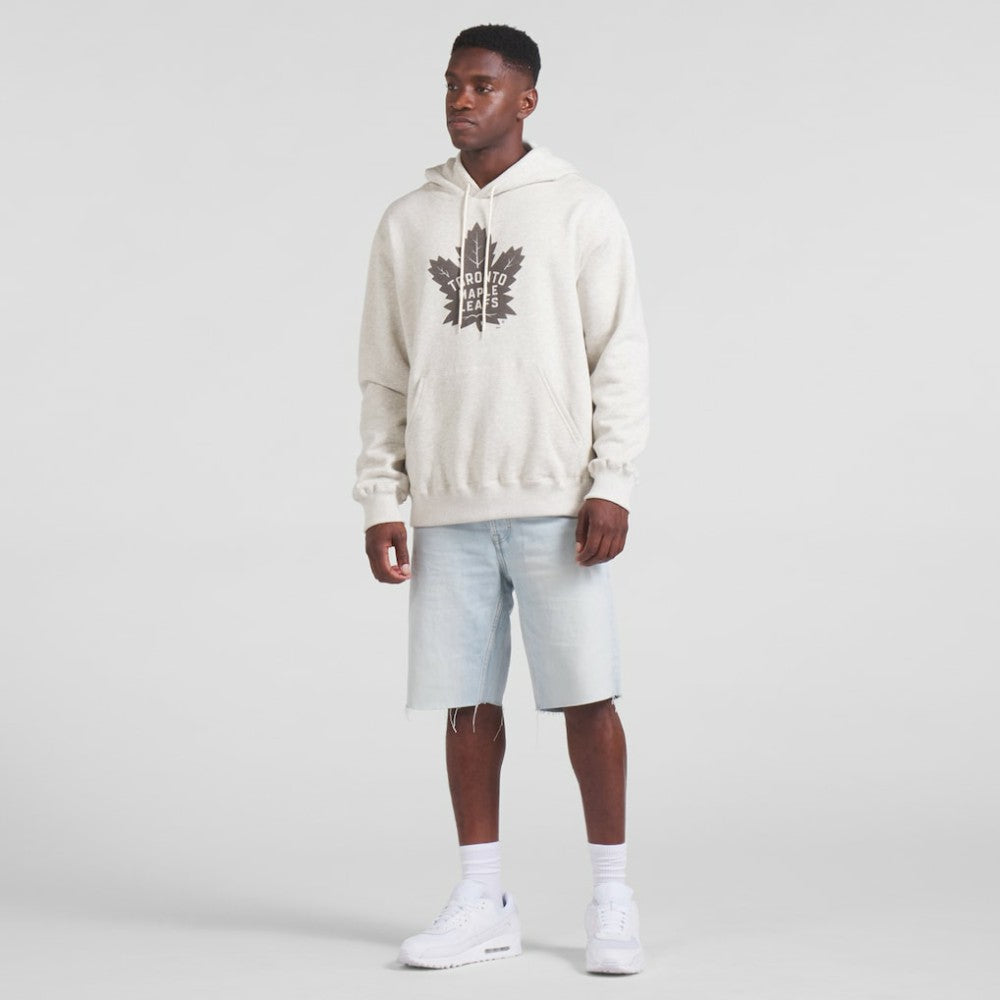 Toronto Maple Leafs Fanatics Made in Canada Pullover Hoodie - Cream - NHL