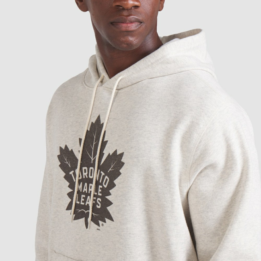 Toronto Maple Leafs Fanatics Made in Canada Pullover Hoodie - Cream - NHL