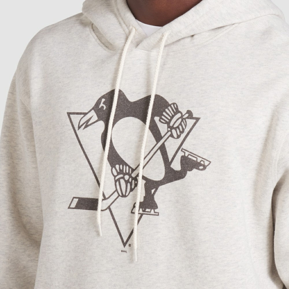 Pittsburgh Penguins Fanatics Made in Canada Pullover Hoodie - Cream - NHL
