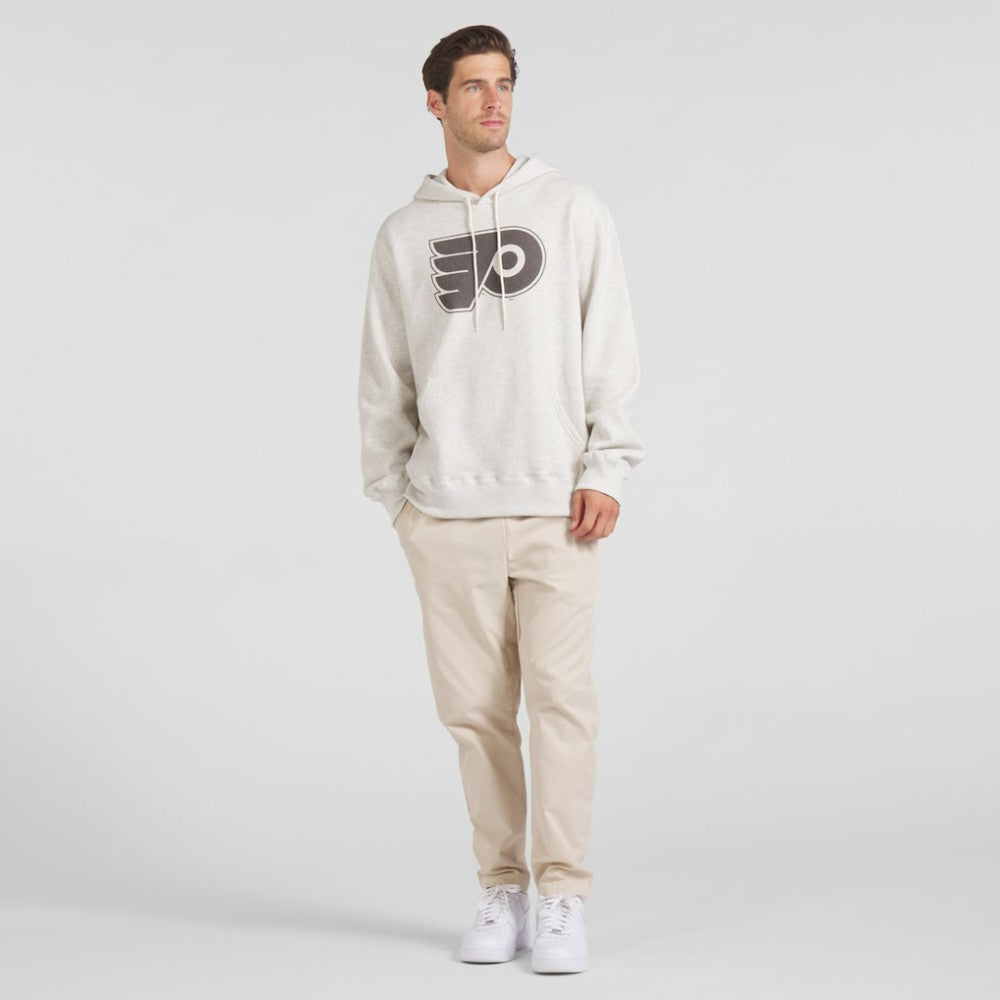 Philadelphia Flyers Fanatics Made in Canada Pullover Hoodie - Cream - NHL