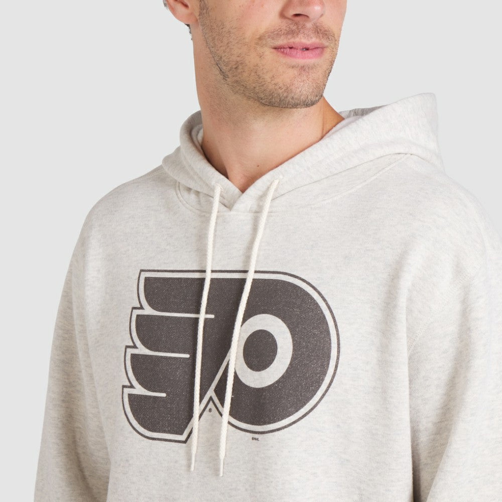 Philadelphia Flyers Fanatics Made in Canada Pullover Hoodie - Cream - NHL