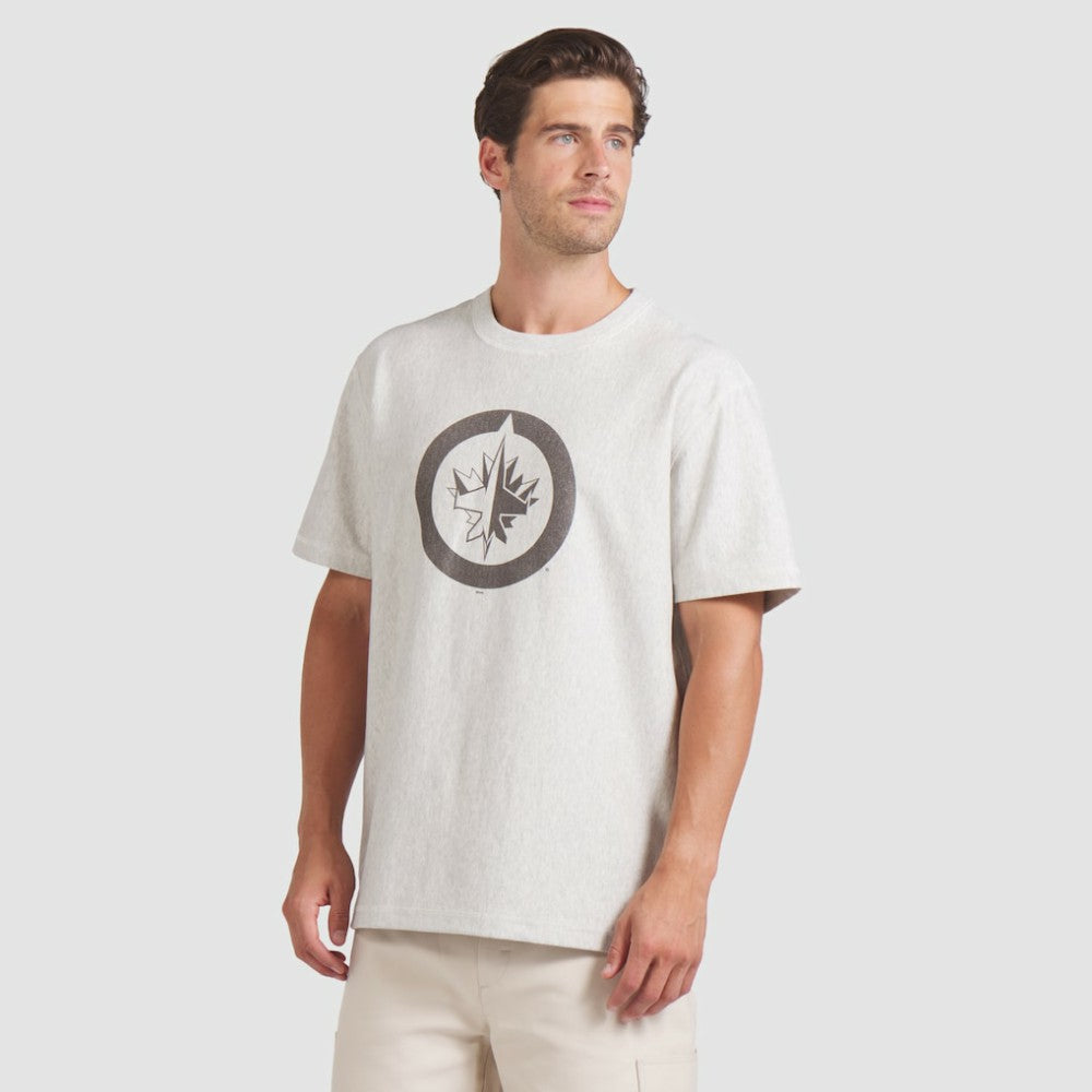 Winnipeg Jets Fanatics Made in Canada T-Shirt - Cream - NHL