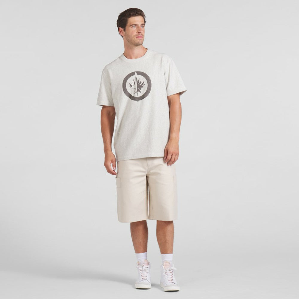 Winnipeg Jets Fanatics Made in Canada T-Shirt - Cream - NHL