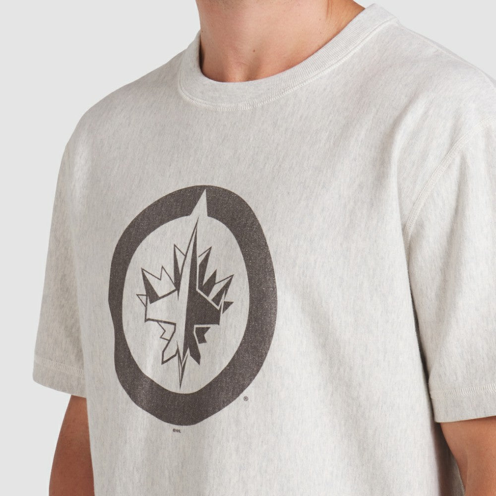 Winnipeg Jets Fanatics Made in Canada T-Shirt - Cream - NHL