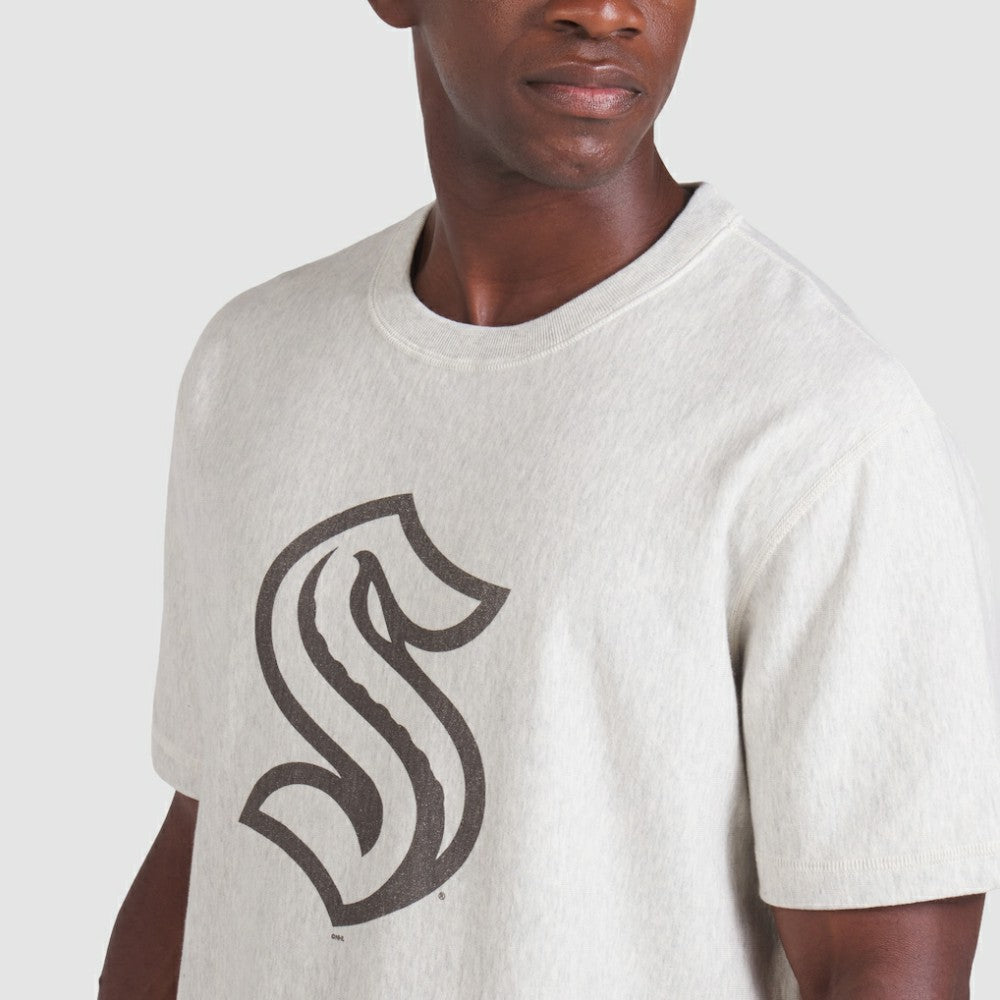 Seattle Kraken Fanatics Made in Canada T-Shirt - Cream - NHL