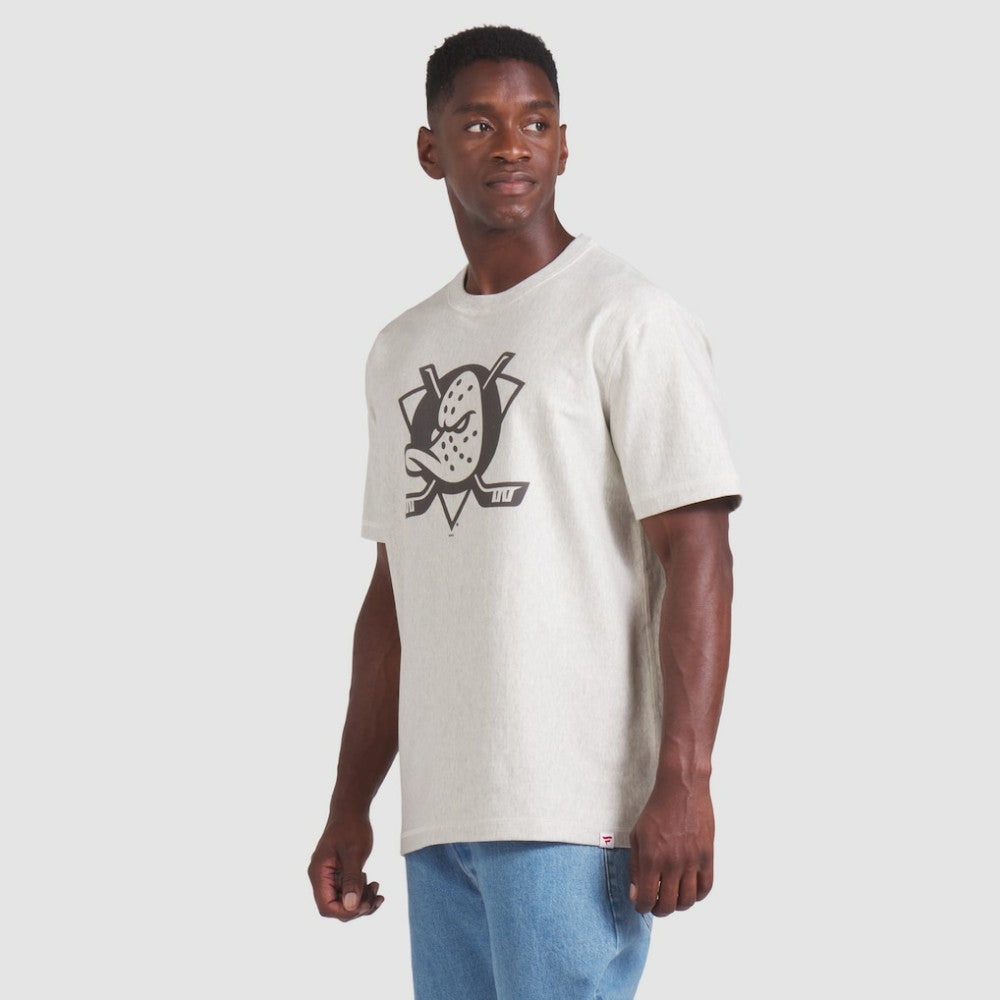 Anaheim Ducks Fanatics Made in Canada T-Shirt - Cream - NHL