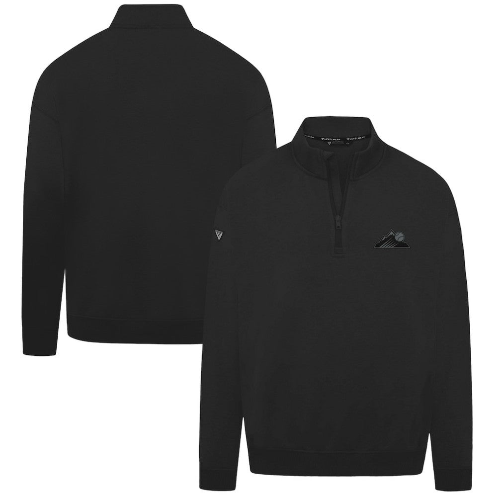 Colorado Rockies Levelwear Murray Nightfall Quarter-Zip Top - MLB