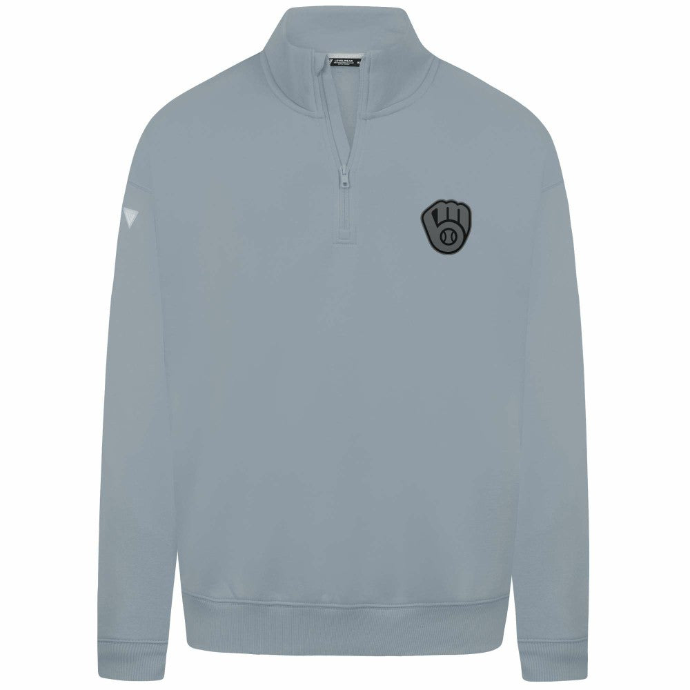 Milwaukee Brewers Levelwear Murray Nightfall Quarter-Zip Top - MLB